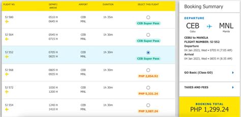 ceb flights